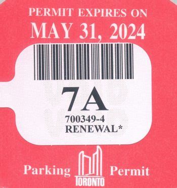 permit parking office toronto